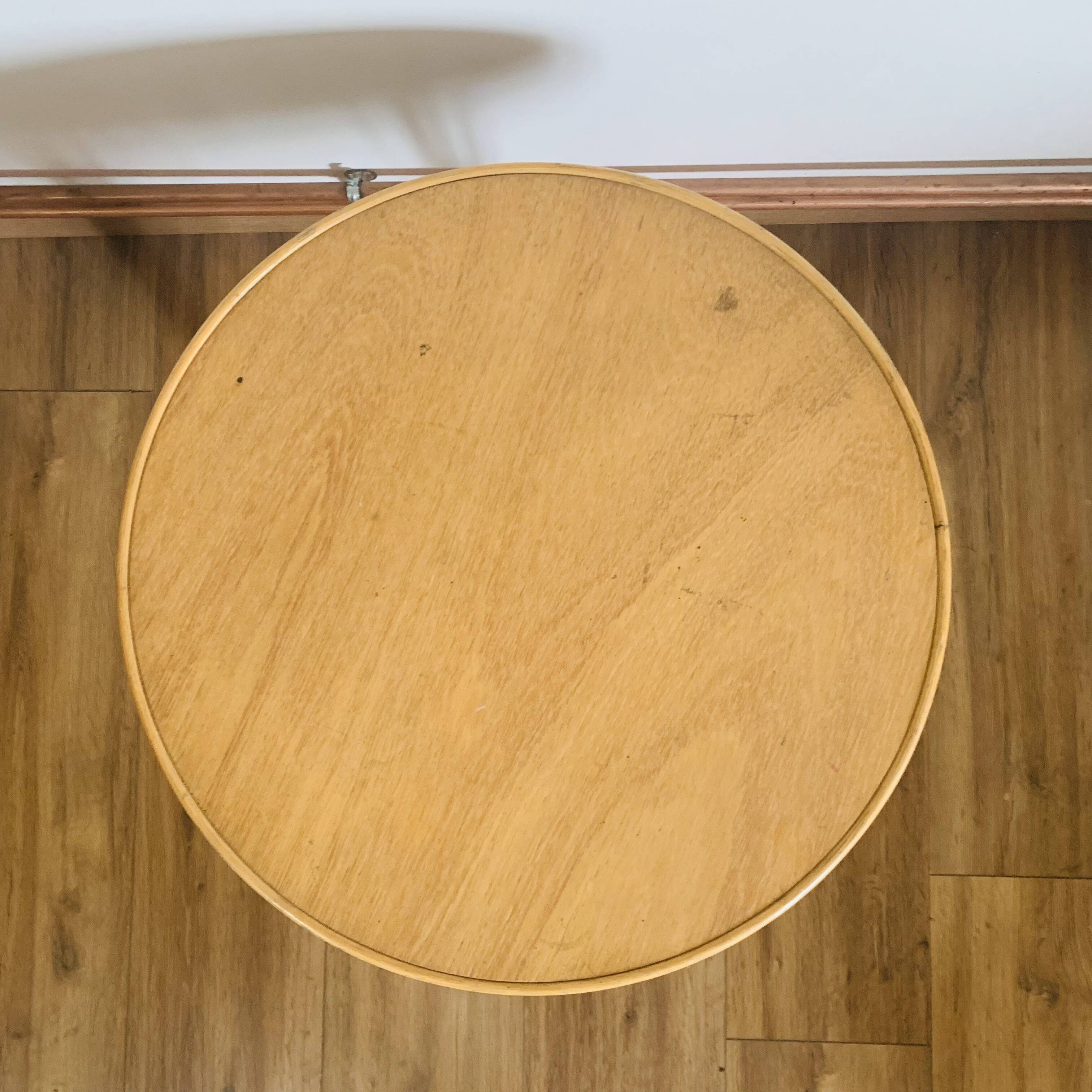 Vintage 60s tripod coffee table