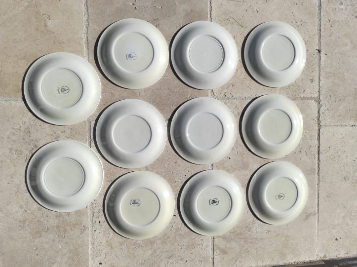 Vintage flat plates
