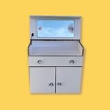 Vintage bathroom furniture Formica 1970