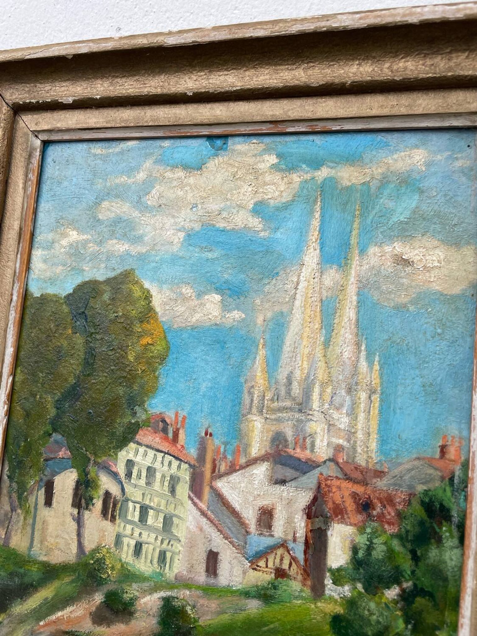 Tableau de Bayonne huile basque