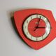 Bayard vintage red clock
