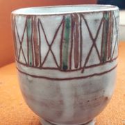 Vintage Vallauris vase by Jean Rivier