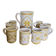 Vintage Italian ceramic orangeade service