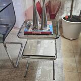 Chrome end table