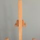 Vintage wooden table easel