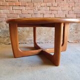 Teak coffee table Niels Bach, Denmark 1970