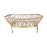 Rattan cradle bed