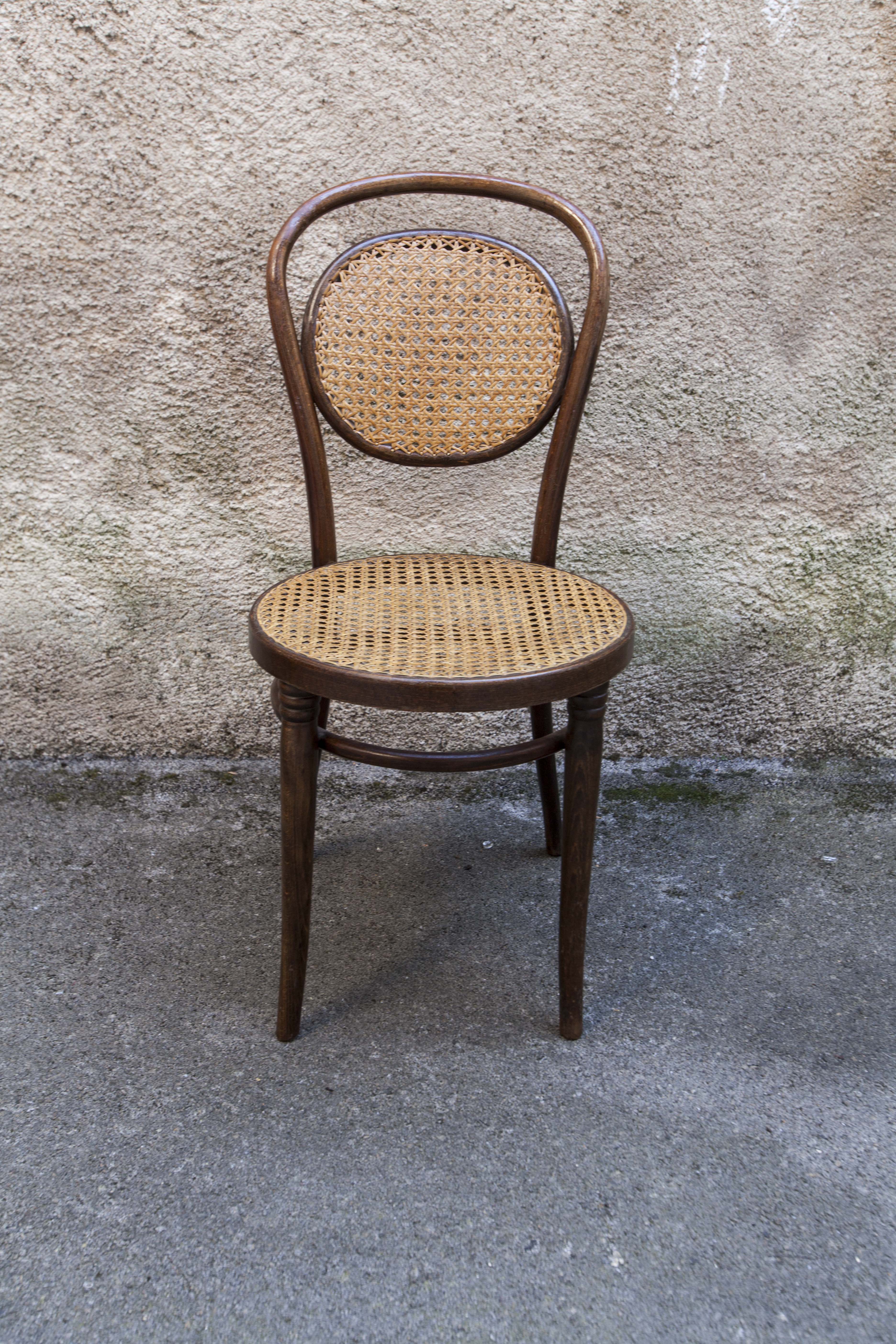 4 chairs Thonet n ° 11 MPA Radomsko