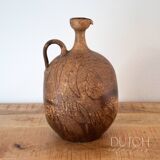 Vintage Gerhard Liebenthron Pitcher Vase, West German Studio Pottery, 1970s