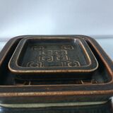 Set of 2 Bing & Grondahl Royal Copenhagen Stoneware bowls made in Denmark