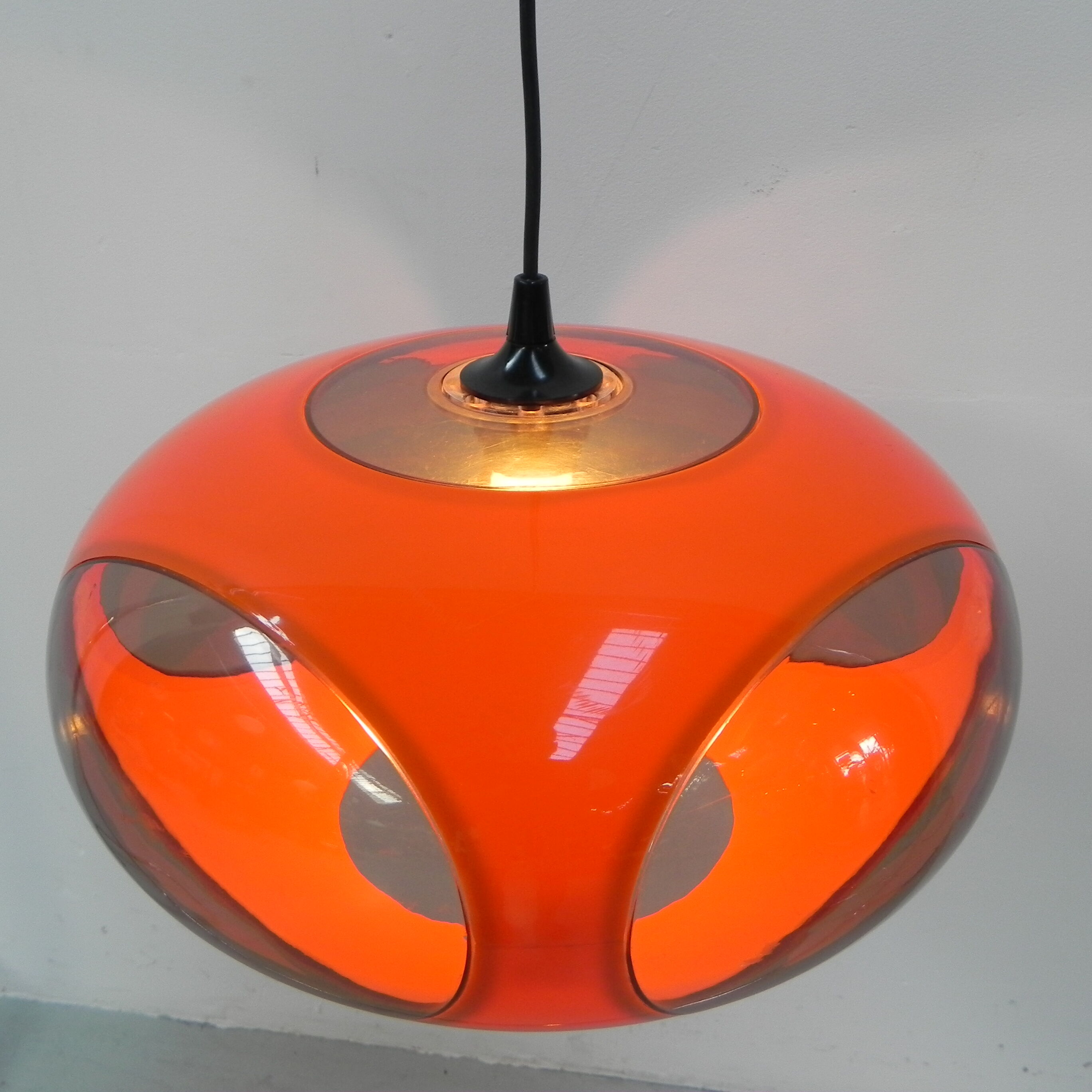Colani pendant lamp for Massive, Bug Eye