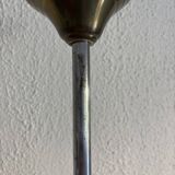 Vintage 1950s pink glass dome ceiling light - 39 x 40 cm