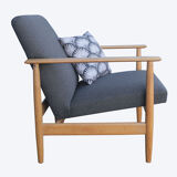 1960s Armchair Wilhelm Knoll in oak wood