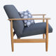1960s Armchair Wilhelm Knoll in oak wood