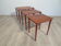 Tables gigognes en teck de Møbelintarsia  1960