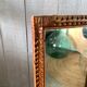 Triptyque de miroirs en rotin 63x63cm