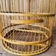 Cage à oiseau ancienne en bois