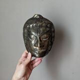 Antique bronze theatre mask Indonesia