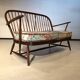 ERCOL England 2-seater bench circa 1960