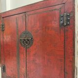 Red lacquered furniture from Shanxi Province (Northern China)