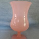Vase opaline rose
