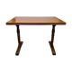 Antique solid wood bistro table – Central base