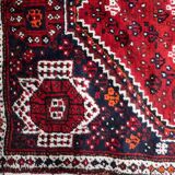 Antique Persian Shiraz handmade rug 132cm x 198cm 1920s - 1C1221