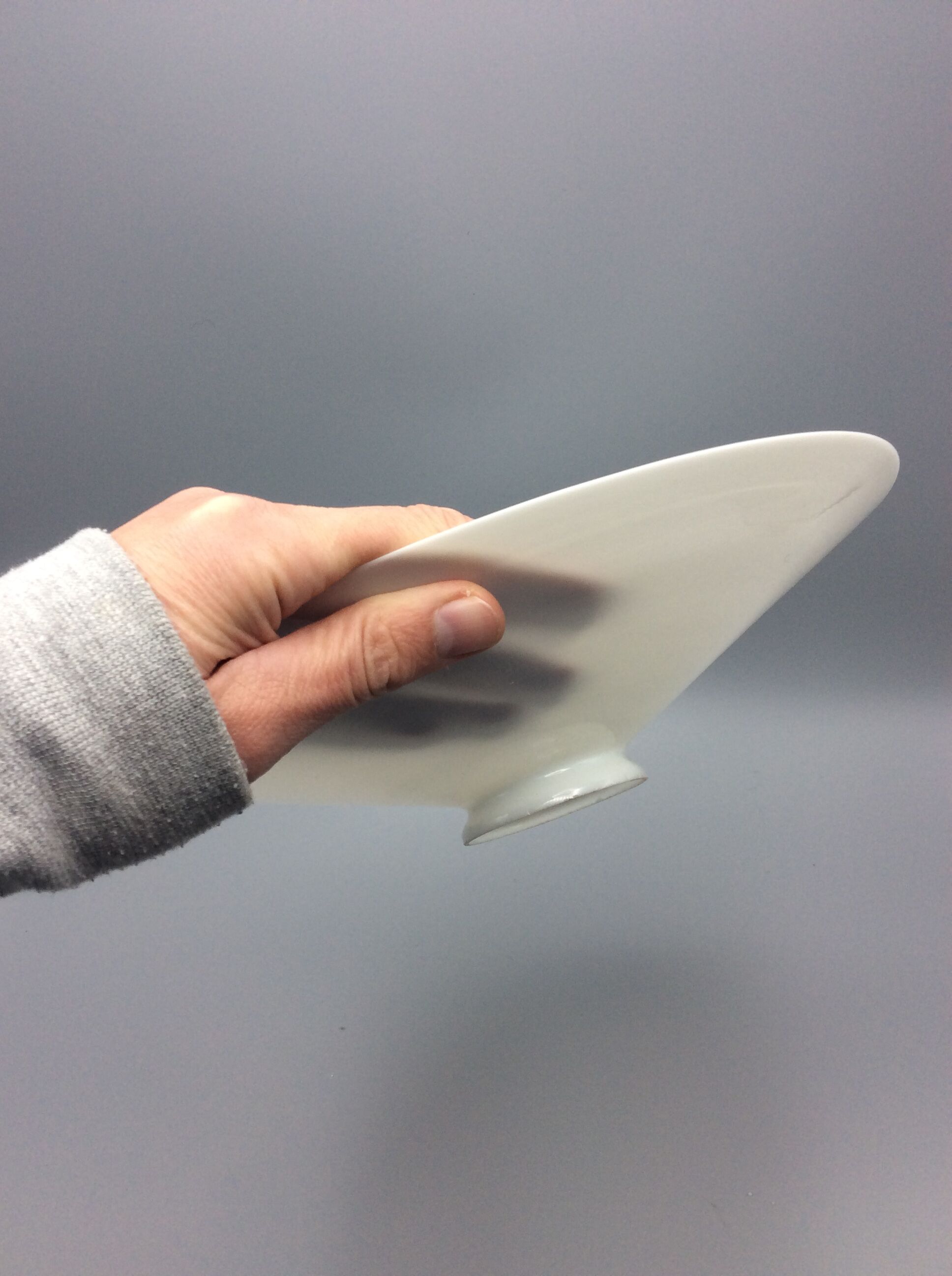 White opaline lampshade