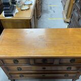 Commode style louis xvi en noyer