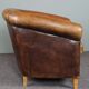 Fauteuil club en cuir de mouton