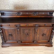 Renaissance Revival Sideboard in Oak