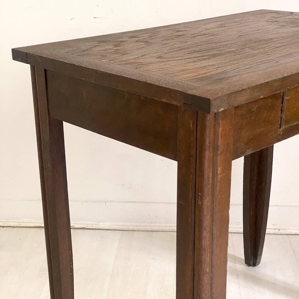 Small desk or vintage side table from the 1950s.