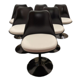 Tulip armless chairs by Eero Saarinen for Knoll