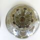 Pair of tazza glass compote cups, circa 1950 - 1970