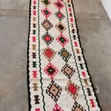 Tapis de couloir kilim berbère ancien