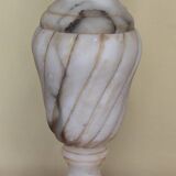 Old marble lamp base