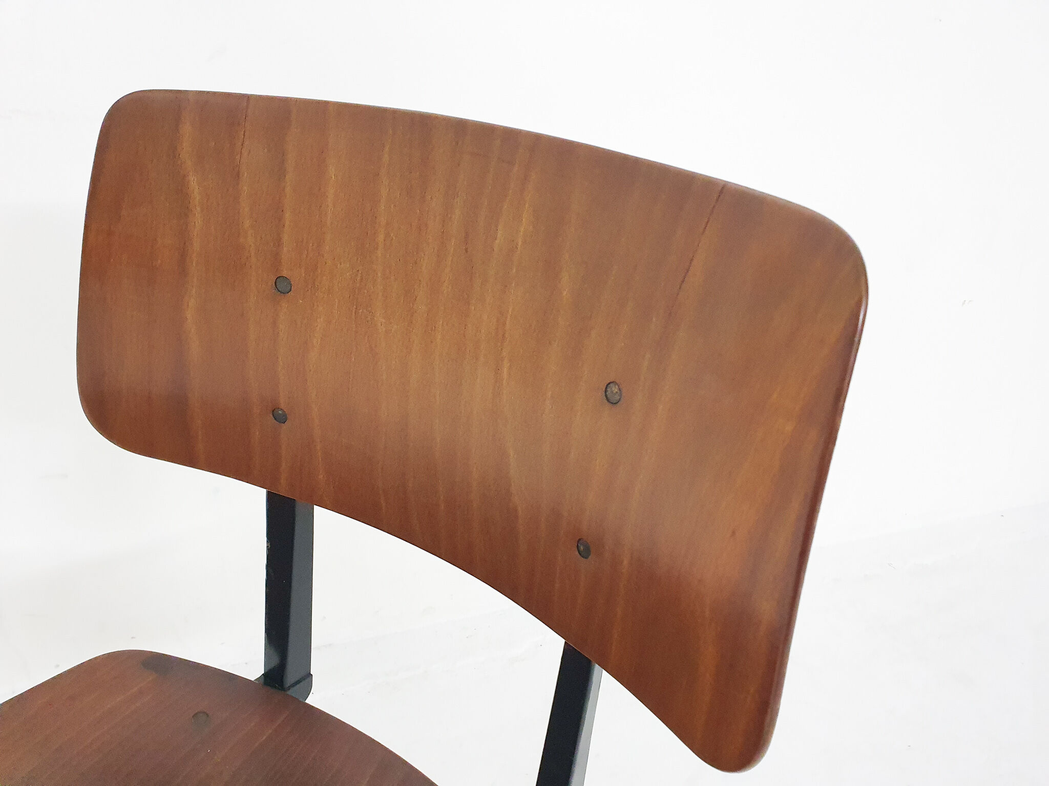 Industrial school chair by Galvanitas, model S16, The Netherlands 1970's