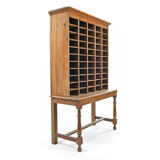 Craftsman's furniture with 55 bins