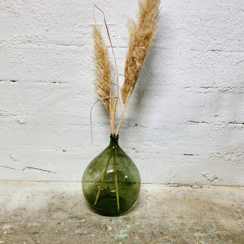 Lady Jeanne green 15 liters in blown glass