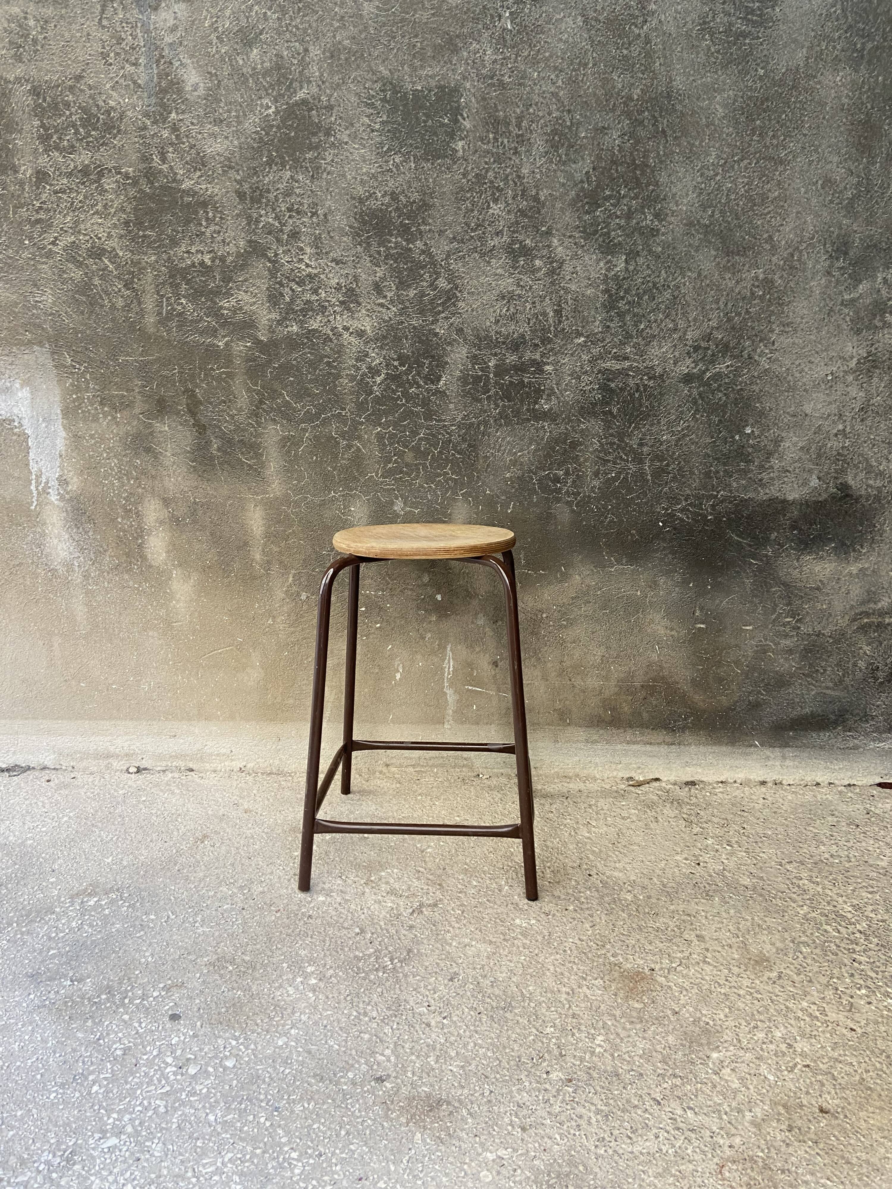 Vintage school stool