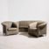 Aura Leather Sofa Set by Paolo Piva for Wittmann, 1980s, Set of 3