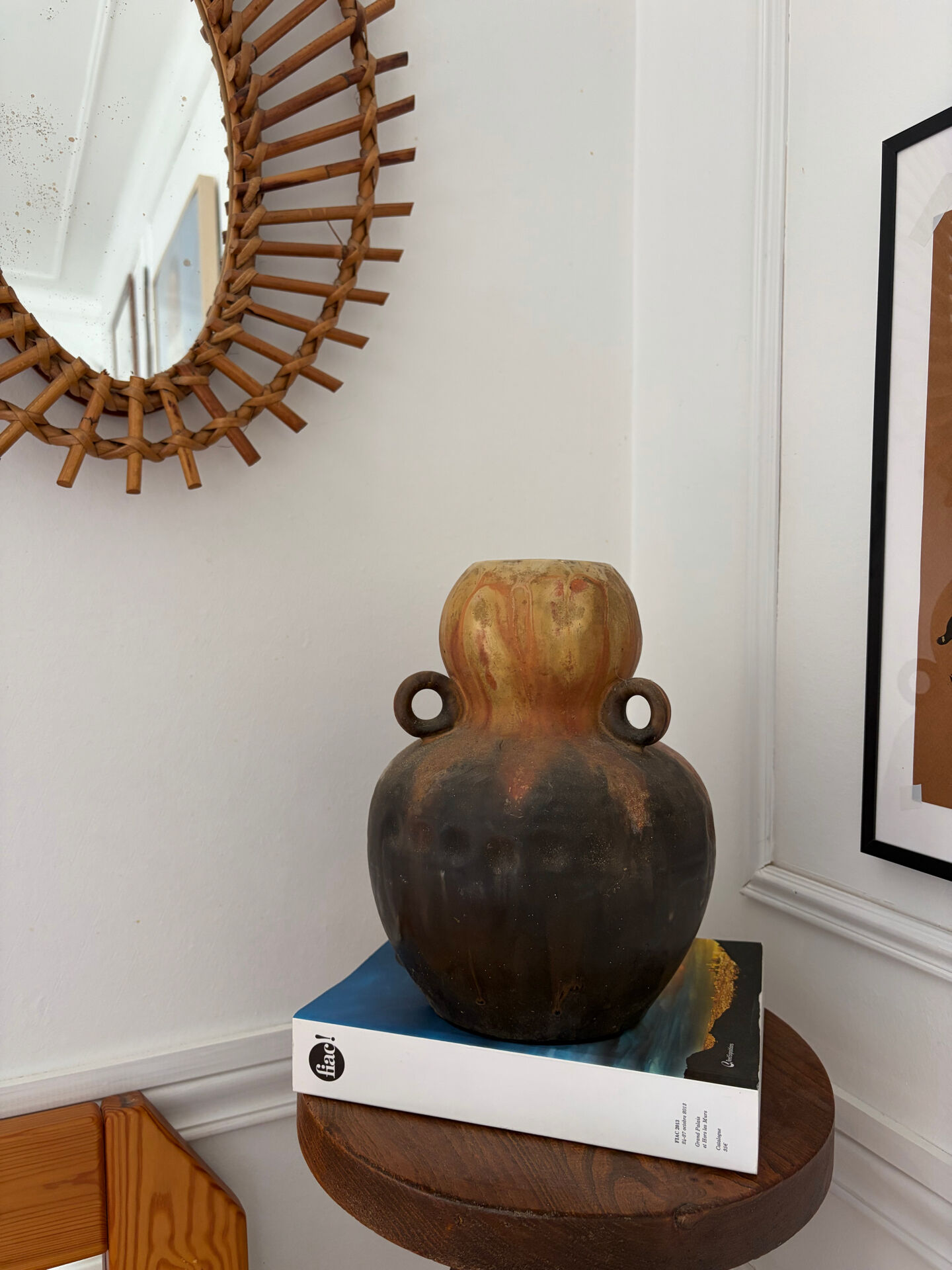 Art ceramic vase by Gilbert Metenier