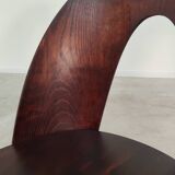 Set of 4 all-wood chairs by Antonin Suman for Tatra Nabytok