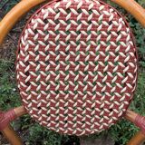Paire d’anciennes chaises de bistrot terrasse