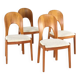 Set of 4 Koefoed Morten chairs 'Horve'