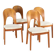 Set of 4 Koefoed Morten chairs 'Horve'