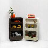 Étagères murales Plastra, design français des années 70