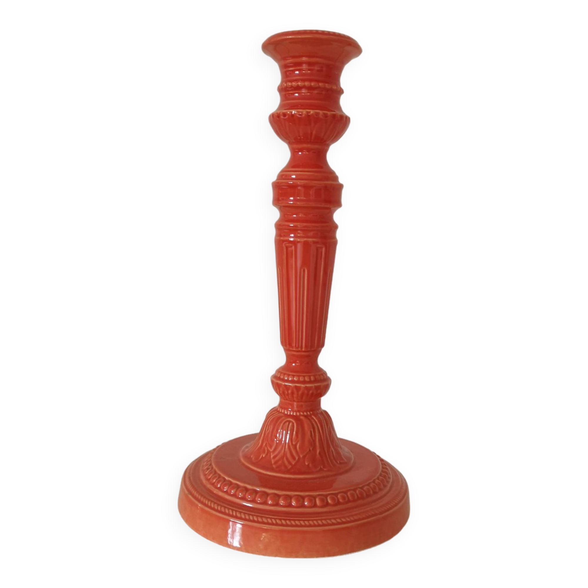 Genuine Gien candle holder.