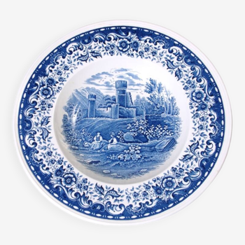 CREUSE VILLEROY & BOCH BLUE CASTLE PLATE