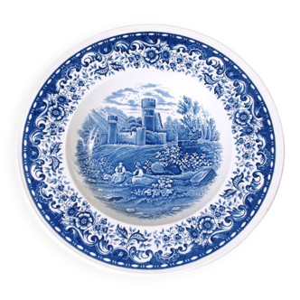 CREUSE VILLEROY & BOCH BLUE CASTLE PLATE